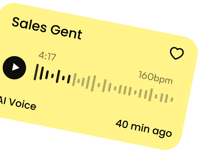 AI voice sales agent interface showing conversation flow and customer interaction
